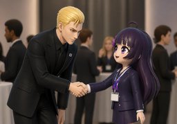 Nice to meet you.のイラスト