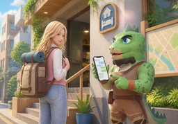 Text me.のイラスト