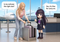 Is ~ the right size?のイラスト