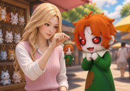 How cute!のイラスト