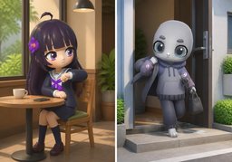 On my way.のイラスト