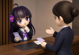 I'm not sure I understand.のイラスト