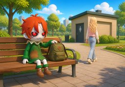 Keep an eye on ~.のイラスト