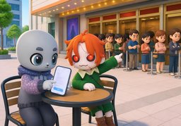 save timeのイラスト