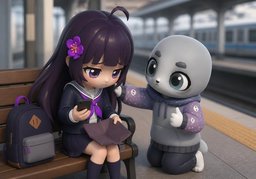 Don't give up ~.のイラスト