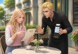 Tax included?のイラスト