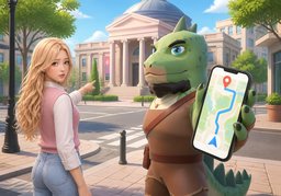map appのイラスト