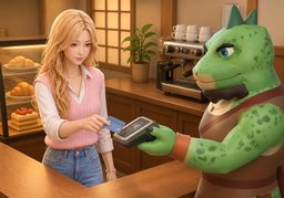 How would you like to pay?のイラスト