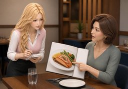 Can I take your order?のイラスト