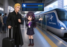 What's the fastest way to ~?のイラスト