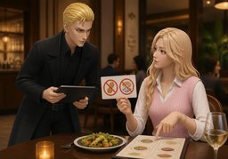 Do you have any allergies?のイラスト