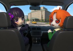 ~ is a ~ from here.のイラスト