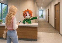 by the wayのイラスト