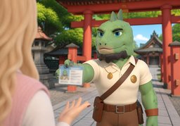 Can I trust you?のイラスト