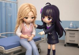 Where does it hurt?のイラスト
