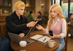 You're a lifesaver.のイラスト