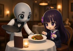 Enjoy your meal.のイラスト