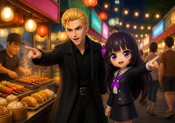 ~ be dying to ~のイラスト