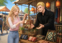 It's a bargain.のイラスト