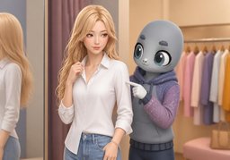 blancoのイラスト