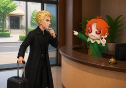 Is ~ within walking distance?のイラスト