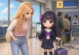 You ~, didn't you?のイラスト