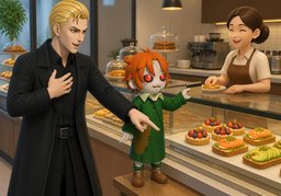 ~ look delicious.のイラスト