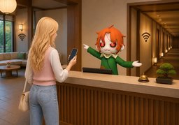 We have ~ in both ~ and ~.のイラスト