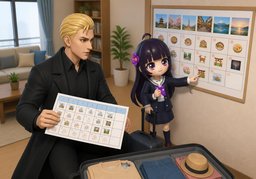 Where are we on ~?のイラスト