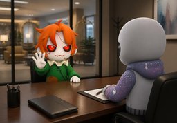 How many ~ have you worked for?のイラスト