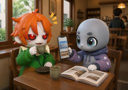 I need your advice on ~.のイラスト