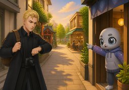 Where are other good places in ~?のイラスト