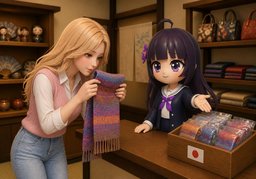 Is ~ a local product?のイラスト