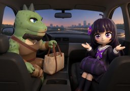 I'll just buy ~ when I get there.のイラスト