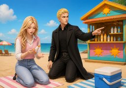 I wonder where we can get ~.のイラスト