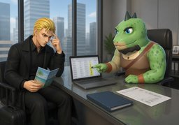Why not ask for a raise?のイラスト