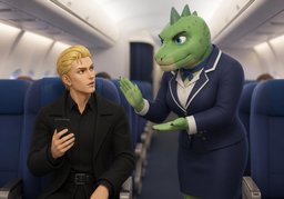 Please turn off ~ while on the aircraft.のイラスト