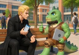 I have a ~ GPA.のイラスト