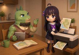 This is unnecessary, but ~.のイラスト