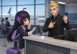 Who should I contact if I miss ~?のイラスト
