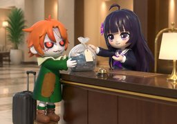 I want ~ done here.のイラスト