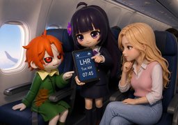 We are scheduled to arrive at ~ on ~.のイラスト