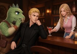 Could ~ be a crush?のイラスト