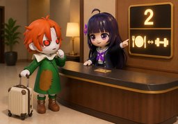 What floor is ~ served on?のイラスト