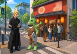 What ~ is popular with locals?のイラスト