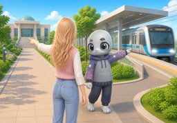 It's quicker by ~.のイラスト