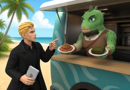 What ~ is really Hawaiian?のイラスト