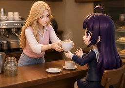 Another ~, please.のイラスト