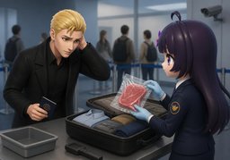 Got busted for ~.のイラスト