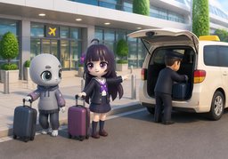 We're headed ~.のイラスト
